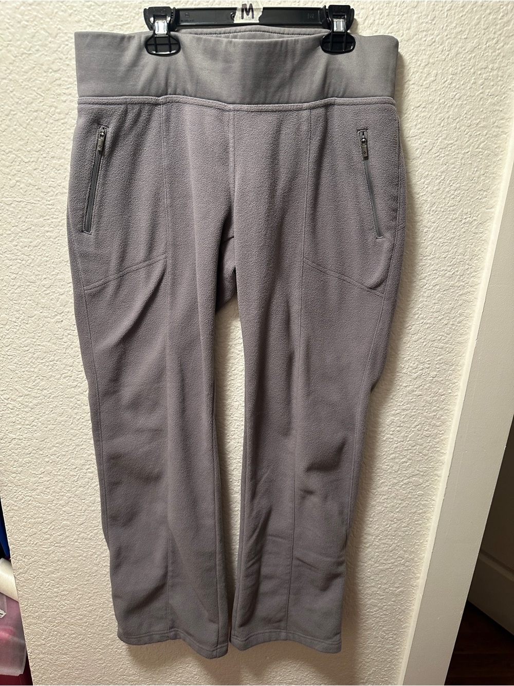 Women's Columbia Gray Fleece Athletic Sweatpants
